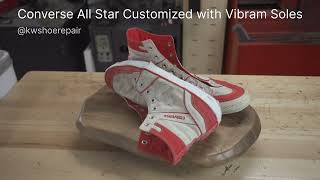 Converse All Stars Customized with Vibram Soles [upl. by Sherri949]