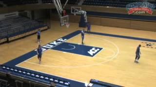 Duke Basketball Quick Hitting Actions for Motion Offense [upl. by Jill]