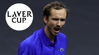 Daniil Medvedev lucky not to be defaulted at Laver Cup as Russian discusses incident  Tennis News [upl. by Efron]