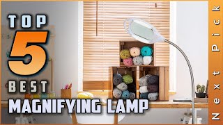 Top 5 Best Magnifying Lamps Review in 2024 [upl. by Ilime]