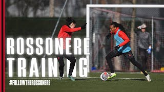 Rossonere practice match at Puma house of Football  JuveMilan  Exclusive [upl. by Aramoj224]