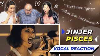 JINJER  Pisces  Vocal Coach Reacts Live Session [upl. by Assirialc]