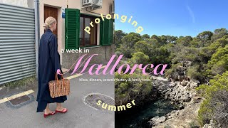 prolonging summer  a week in Mallorca  scenic hikes local eats fits and chats vlog ep 27 [upl. by Laith965]