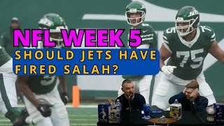 New York Jets Fire Salah Should 49ers Worry Alabama Upset In Vandy  The Press Conference  Ep 47 [upl. by Leupold]