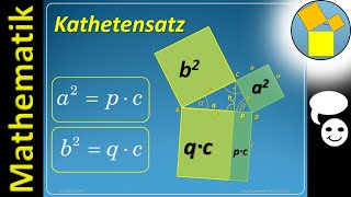 Kathetensatz des Euklid  Beweis  Rueff Ton [upl. by Karl857]