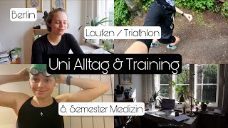 Neurologie Uni Alltag im 8 Semester 703 Triathlon Training amp Berlin [upl. by Adnicaj]