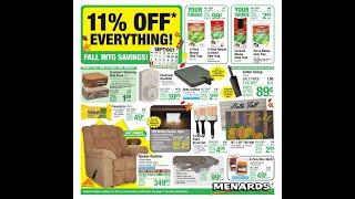 Menards Weekly Ad September 28 – October 8 2023 [upl. by Fronniah782]