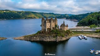 15 Architectural Treasures of France from the Sky Lesser Known Beautiful French Chateaux [upl. by Tedder]