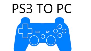 How to connect PS3 controller to PC with MotionJoy [upl. by Annerol958]