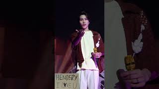 He said quotI Love You tooquot 😘  Hendery WayV  241102 WayVONTHEWayinBKK [upl. by Kendell]