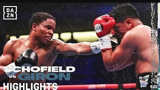 HIGHLIGHTS BOXING SCOFIELD VS GIRON [upl. by Antonio]