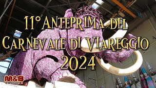 Carnevale di Viareggio 202411°Anteprima del Carnevale di Viareggio 2024 [upl. by Gosney]