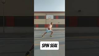 SPIN SEAL TUTORIAL dribbling mvptraining dribble basketballtraining basketball [upl. by Eibrik587]