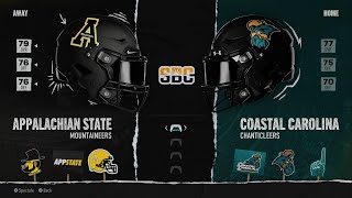 Appalachian State at Coastal Carolina [upl. by Alrac]