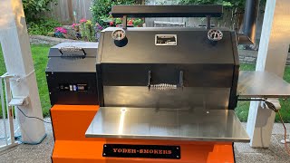 Yoder Smokers YS640 Pellet Smoker Comp Cart Installation [upl. by Nicolina]