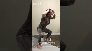 Day 147 Chloe Ting Transformation amp Weight Loss Challenge 2023 Motivation 💚Part 3 [upl. by Dray]