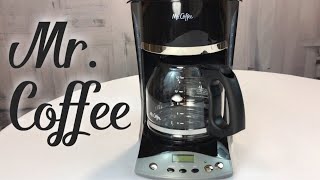 Mr Coffee 12Cup Programmable Black Coffee Maker Review [upl. by Gerry]