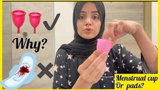 Why And How To Use Menstrual Cup  My Personal Experience  Dietitian Aqsa [upl. by Yrrot]