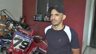 CONHEÇA O PILOTO PEDREIRENSE DENTINHO CAMPEÃO MARANHENSE DE ENDURO [upl. by Yelhsa]