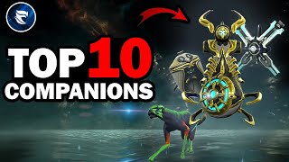 Warframe Top 10 Companions 2024 [upl. by Ativahs]