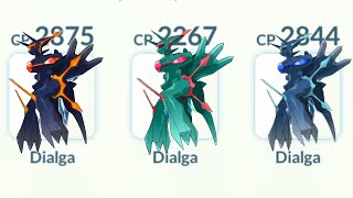 😱original forms of dialga battle in pokemon go ✨shiny dialga special move roar of time viralvideo [upl. by Zhang757]