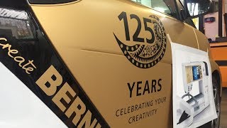 125 Jahre BERNINA Die ChefLimousine erhält ein neues Kleid [upl. by Nosral]