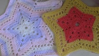 Haken  tutorial 226 de 5 puntige ster [upl. by Elocel]