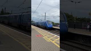 Lumo 803001  Newark Northgate 130724 lumo class800 newark northgate station [upl. by Atilahs968]