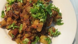 Zucchini sabji  Courgette Sabji  Dry Zucchini  How to make courgette in easy way [upl. by Hinda]