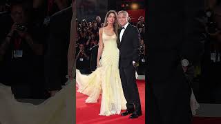 Amal Clooney and George Clooney look grt at the 2024 Venice Film Festival Premiere of Wolfs [upl. by Hallerson]