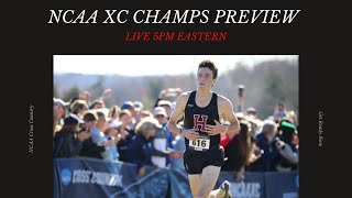 NCAA Cross Country Preview Show Live from Madison Wisconsin [upl. by Sivolc]