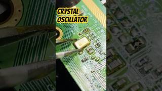 Electronic Crystal oscillator shortsfeed shortvideo shorts daily electronic technology [upl. by Leavy623]