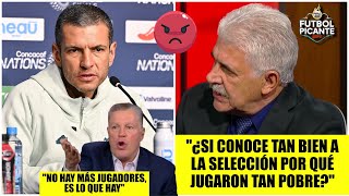 El Tuca y un GOLPE BAJO a Jimmy Lozano tras DERROTA de México ante Estados Unidos  Futbol Picante [upl. by Ative738]