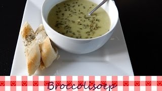 Broccolisoep  Recept  Koken met Marielle [upl. by Cob]