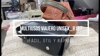 ¿Cómo elaborar un multiusos viajero unisex Marroquinería [upl. by Fuhrman]