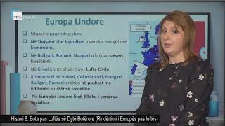 Histori 8  Bota pas Luftës së Dytë Botërore Rindërtimi i Europës pas luftës [upl. by Arraeis]