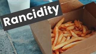 RANCIDITY of food  CHEMISTRY  FSSAI in hindi [upl. by Wrand]