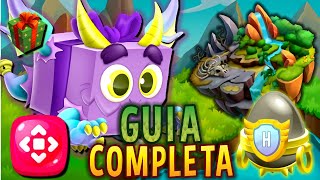 RECLAMA TODA LA ISLA PUZZLE GUIA COMPLETA DRAGON CITY [upl. by Eirret]