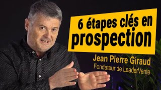 Les 6 étapes clés de la prospection  Technique de vente [upl. by Ailecec]