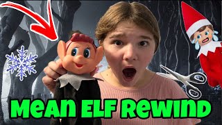 Mean Elf On The Shelf Rewind 2021 Whats Inside The Mean Elf Controlled By Mean Elf [upl. by Reddin]