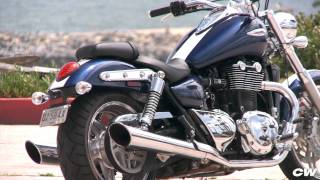 2010 Triumph Thunderbird Cycle World Magazines Best Cruiser [upl. by Hollingsworth829]