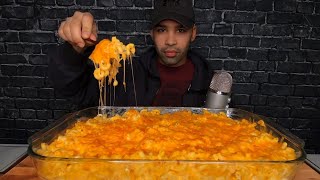 ASMR CHEESIEST MAC amp CHEESE MUKBANG [upl. by Gilbertson]