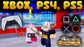 🚨URGENTE ANIME FIGHTING SIMULATOR ROBLOX EN CONSOLAS xbox ps4 ps5 [upl. by Inhoj]