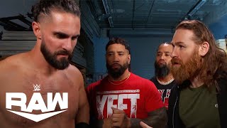 The Bloodline Interfere in Seth Rollins vs Bronson Reed  WWE Raw Highlights 111824  WWE on USA [upl. by Henig]