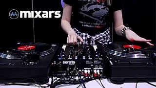 DJ ELIZA MAY on Mixars DUO mixer for Serato [upl. by Iahc945]