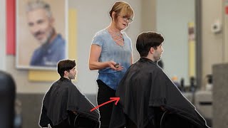 Twin Barber Tag Team Prank [upl. by Feucht453]