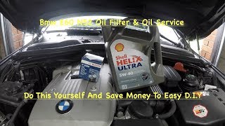 Bmw E60 N52 amp N53 How To Change Oil amp Filter amp Clean Vanos Filters [upl. by Anak663]