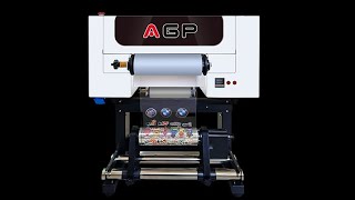 AGP 30 cm UV DTF Printer [upl. by Juditha]