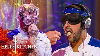 Blind Taste Test Gets Explosive 💥  Hells Kitchen [upl. by Orual]