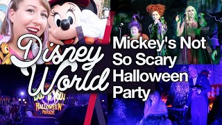 Mickeys Not So Scary Vlog amp Review Disney World 6  Oct 2018  MNSSHP  Halloween  thisNatasha [upl. by Ambrosi]